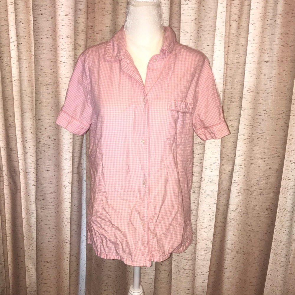 ⚜️ Old Navy Gingham Blouse (Size - Small)